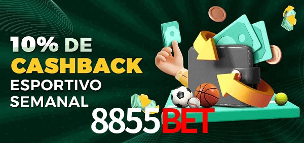 10% de bônus de cashback na 8855Bet
